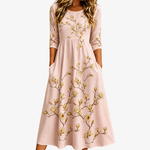 Lucrecia | Vestido de flores con bolsillos