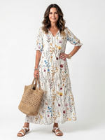 Trinidad | Vestido largo de flores