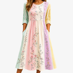 Engracia | Vestido de flores con bolsillos