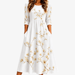 Faustina | Vestido de flores con bolsillos