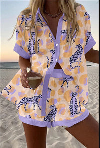 Olga | Conjunto de camisa y pantalón corto