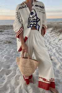Lorenza | Conjunto de camisa y pantalón