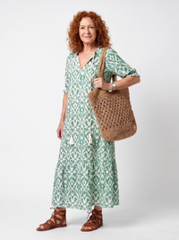 Remedios | Vestido largo estampado