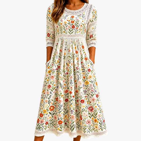 Obdulia | Vestido de flores
