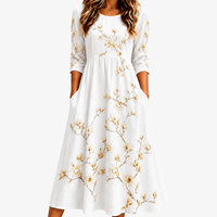 Faustina | Vestido de flores con bolsillos