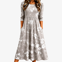 Gregoria | Vestido de flores con bolsillos
