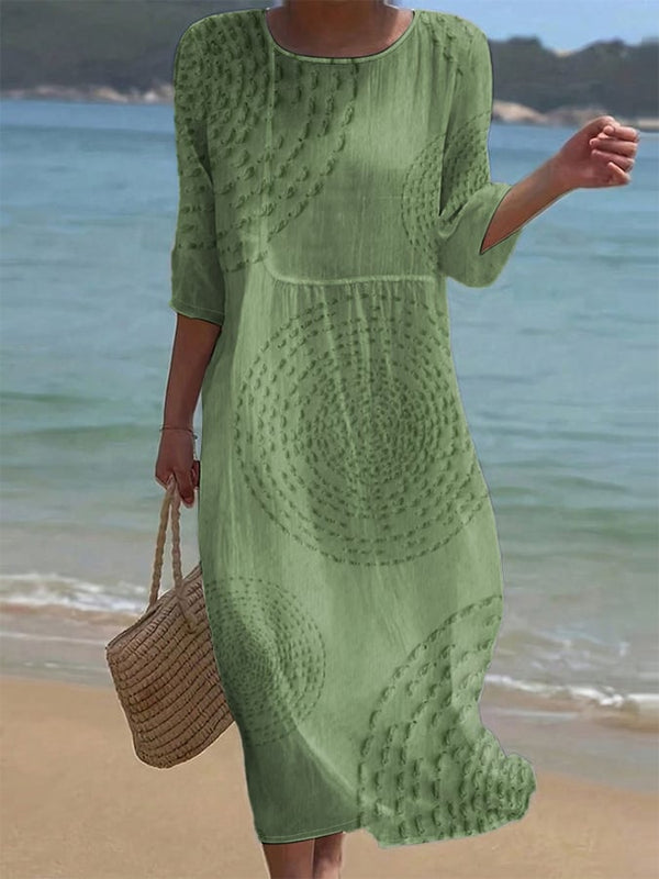Estela | Vestido casual en verde