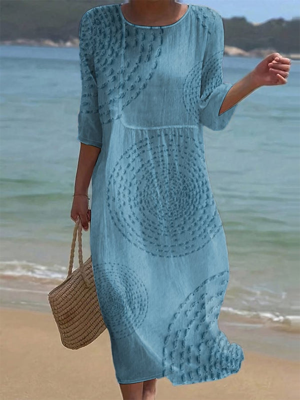 Fabiola | Vestido casual en azul