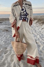 Lorenza | Conjunto de camisa y pantalón